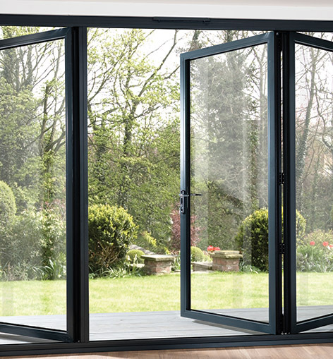 Aluminium bifold, sliding & slimline doors and windows in SW London - Home